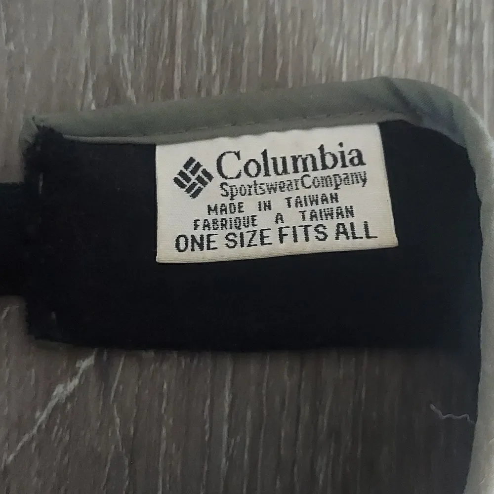 Vintage Columbia Visor Gray OSFA Unisex